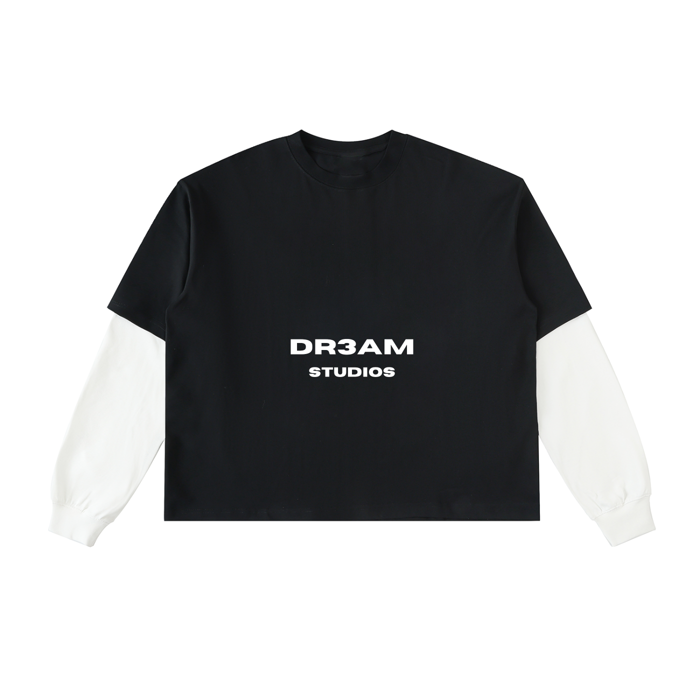 DR3AMStudios,oversizedstreetwearfashion,streetwearessentials,longsleevelayeredshirt,bestdesignerstreetwear