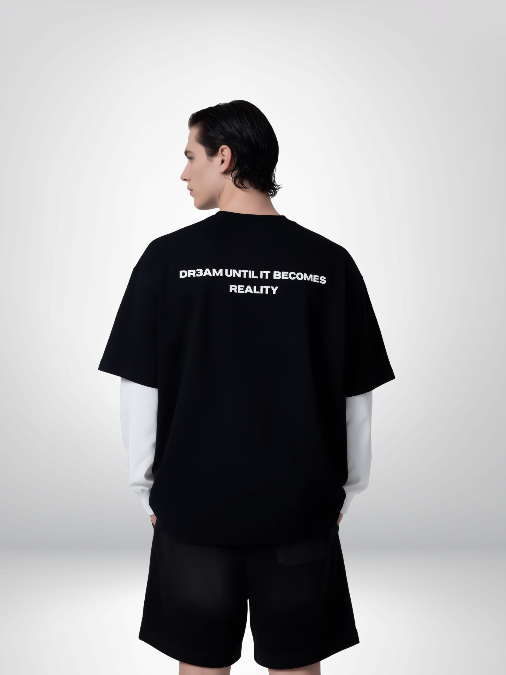 DR3AM Studios Layered Long Sleeve Tee